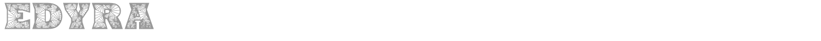 Edyra font preview